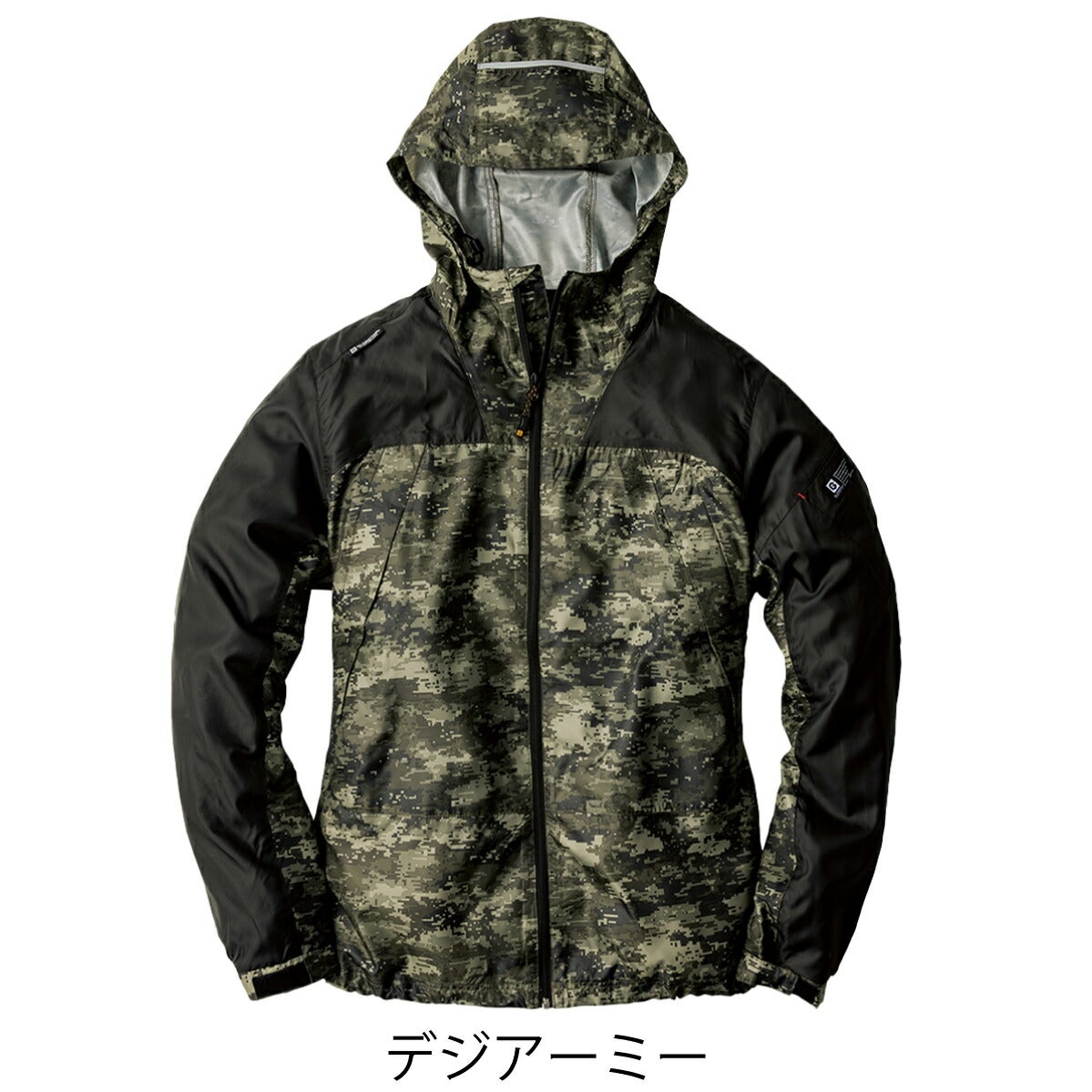 作業服ミリタリーパーカー迷彩軽量反射アウトドアコーコスG-7020