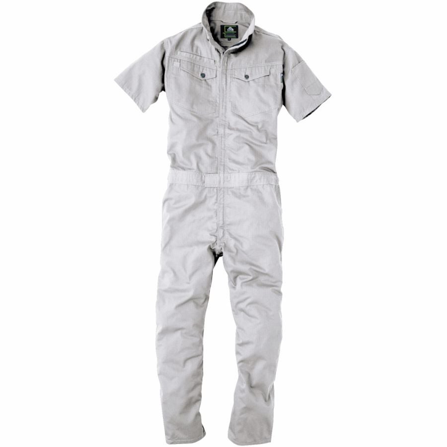 つなぎツナギ作業服半袖通気性コスパDIY中国産業2001
