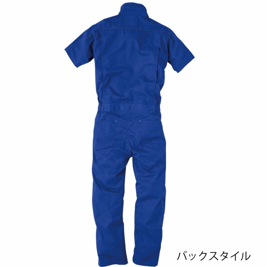 つなぎツナギ作業服半袖通気性コスパDIY中国産業2001