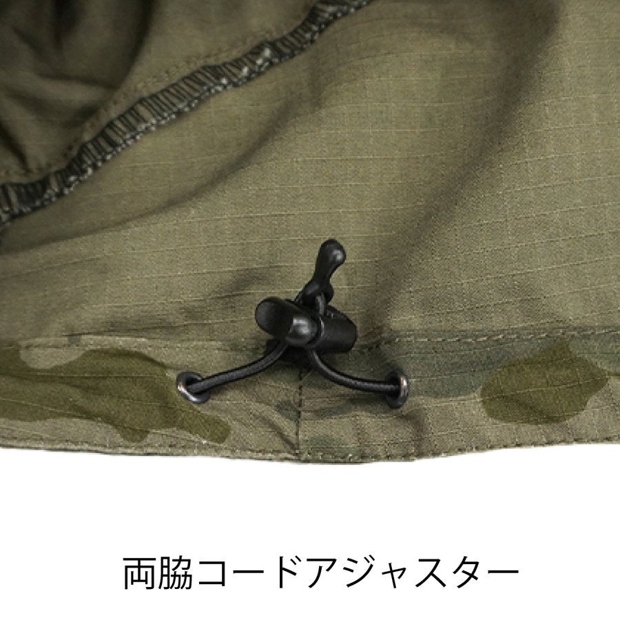作業服迷彩フードジャケット限定モデルカモフラHOP-SCOT9477