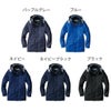 作業服防寒コート裏アルミ軽量撥水保温性透湿防水ビッグボーン8385