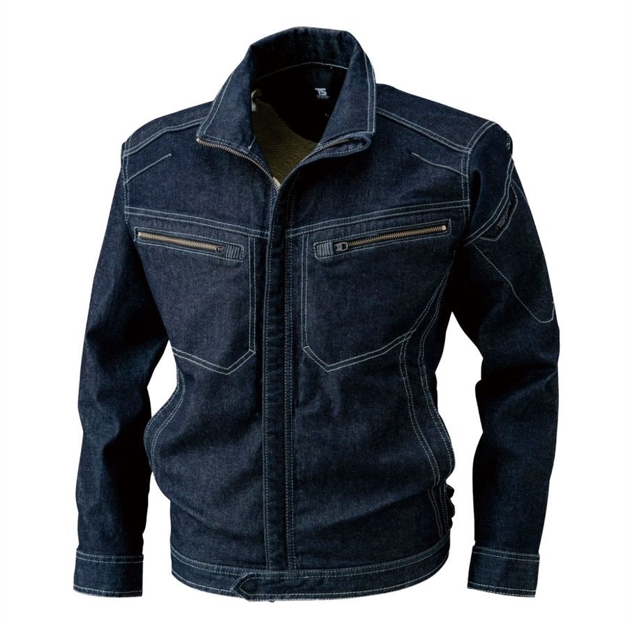 TSDESIGN作業服ストレッチデニムジャケット綿100％5116かっこいい