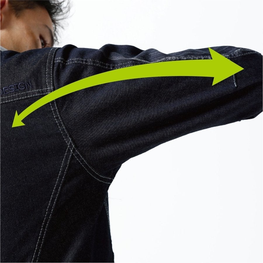 TSDESIGN作業服ストレッチデニムジャケット綿100％5116かっこいい