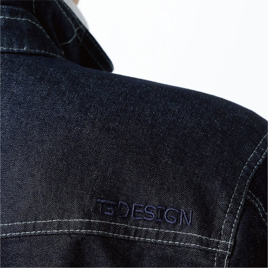 TSDESIGN作業服ストレッチデニムジャケット綿100％5116かっこいい