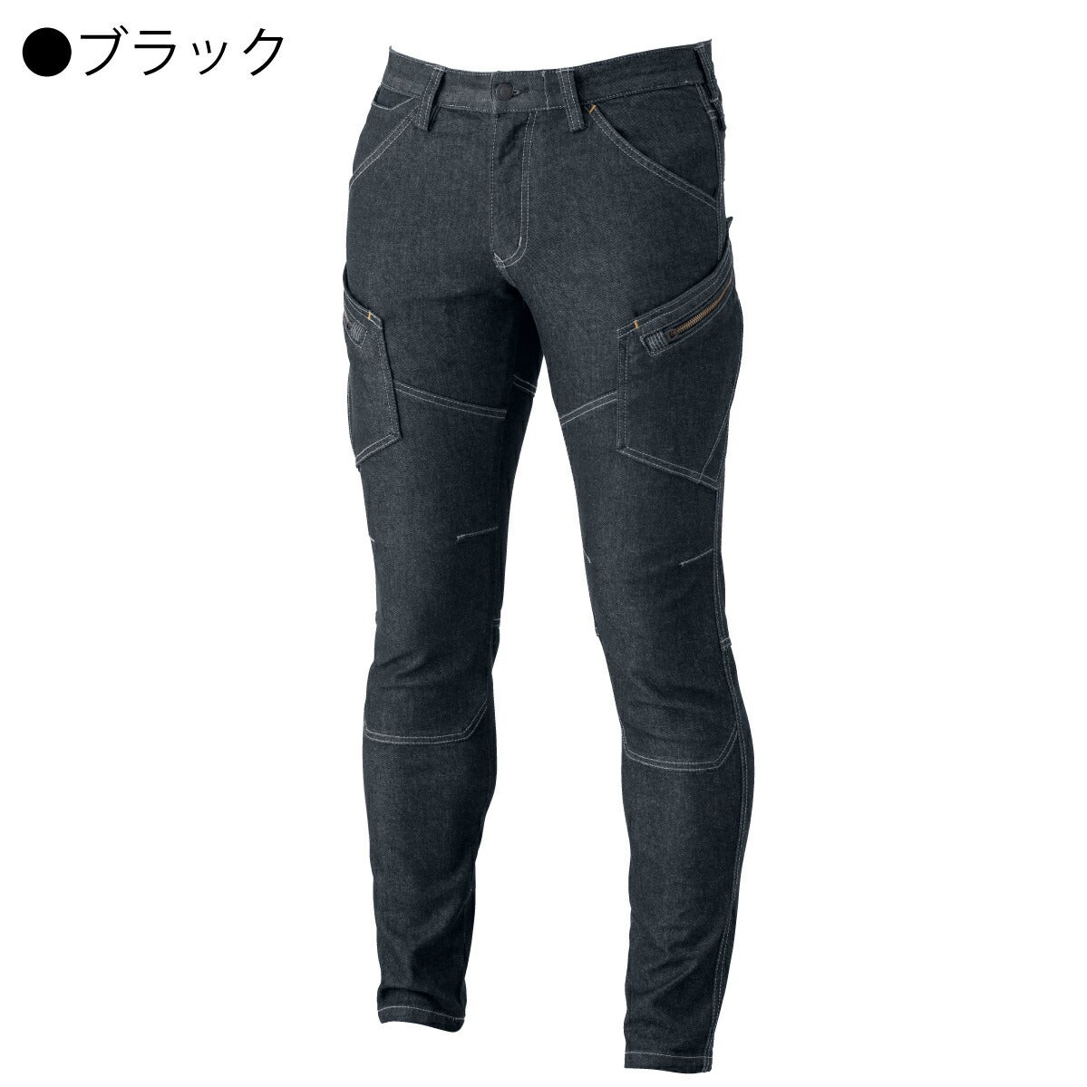 TSDESIGNカーゴパンツメンズスリムデニムストレッチ防縮5144