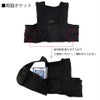 アイスベスト電動ファン付きウェア専用ベスト空調風神服メッシュ素材熱中症対策SUPERPRICE