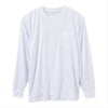 Tシャツポリエステル100％メンズ長袖ポケット付きSUPERPRICE