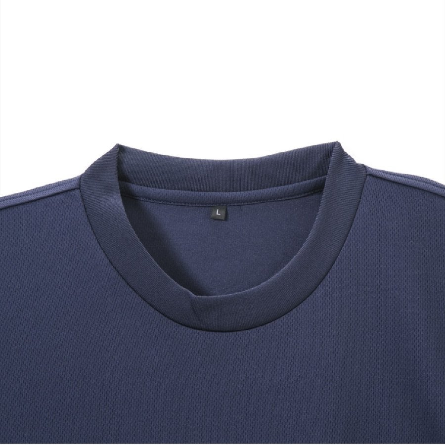 Tシャツポリエステル100％メンズ長袖ポケット付きSUPERPRICE