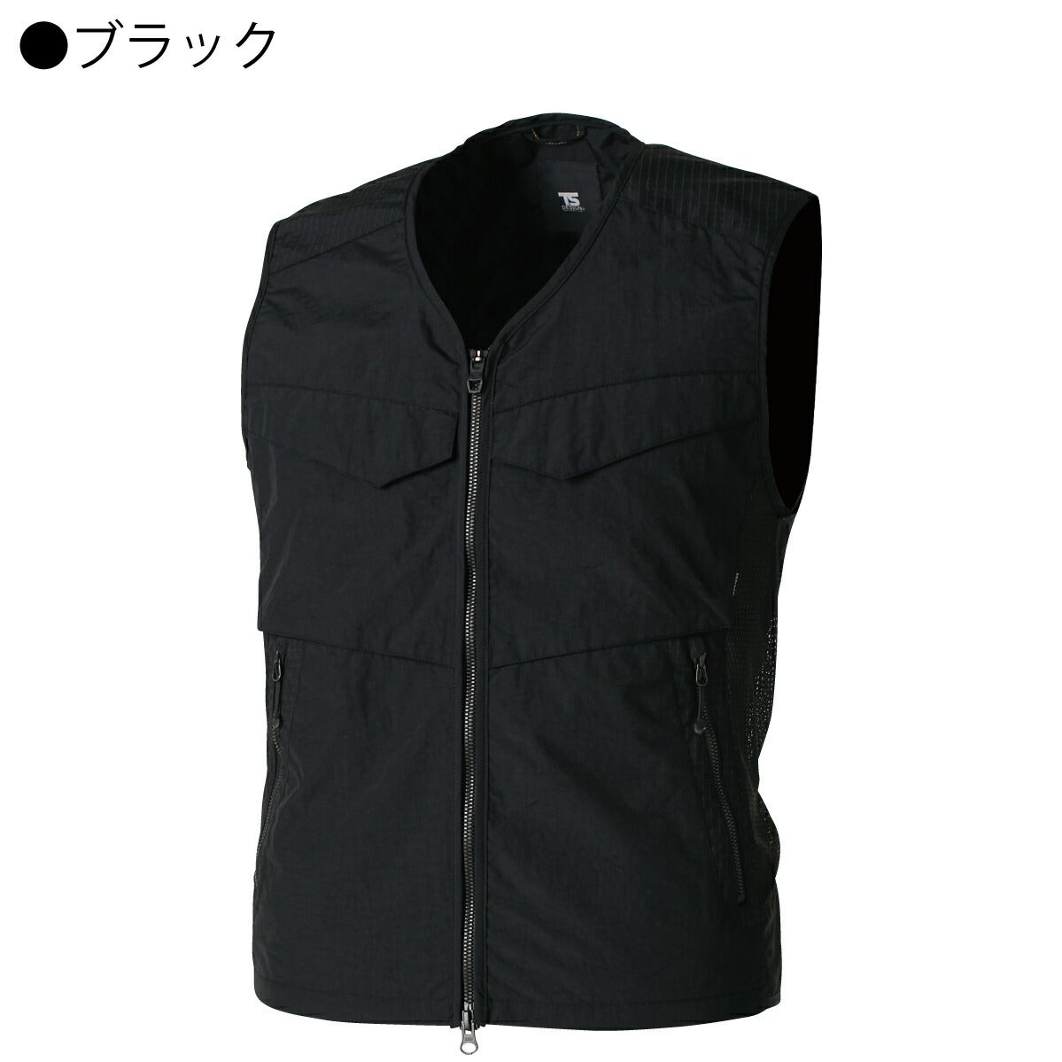 TSDESIGN作業着ワークベストTSDELTAナイロン補強メッシュ5438