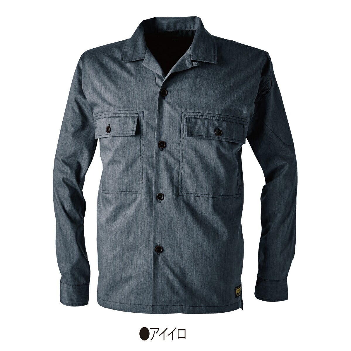 TSDESIGN作業服ジャケットロングスリーブシャツストレッチ吸汗速乾ドライ軽量55306