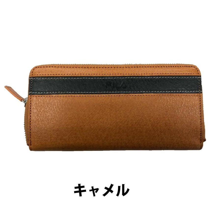 長財布FILAフィラおしゃれWALLETラウンドファスナーレザーお買得ギフト61FL12