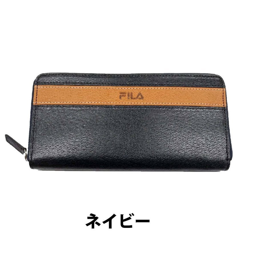 長財布FILAフィラおしゃれWALLETラウンドファスナーレザーお買得ギフト61FL12