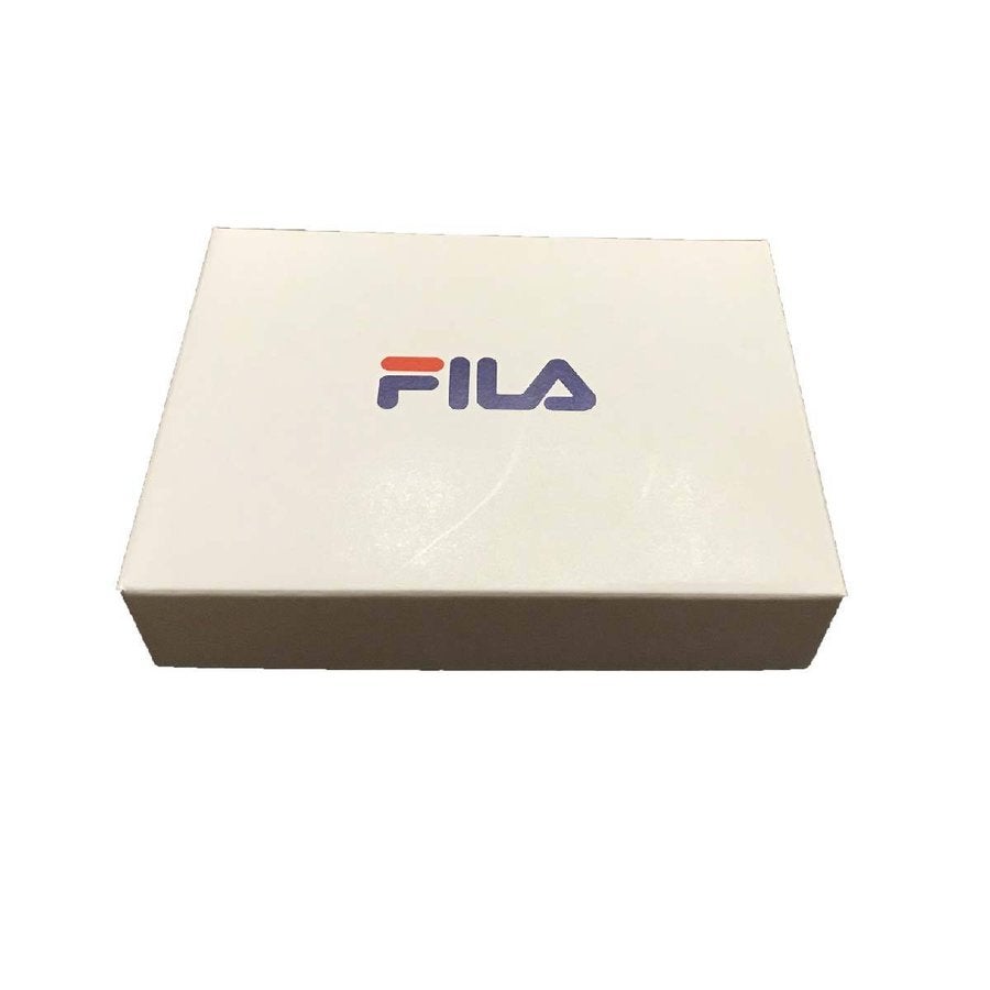折りたたみ財布FILAフィラ横型2つ折り小銭入れラウンドファスナーレザーお買得ギフト61FL14
