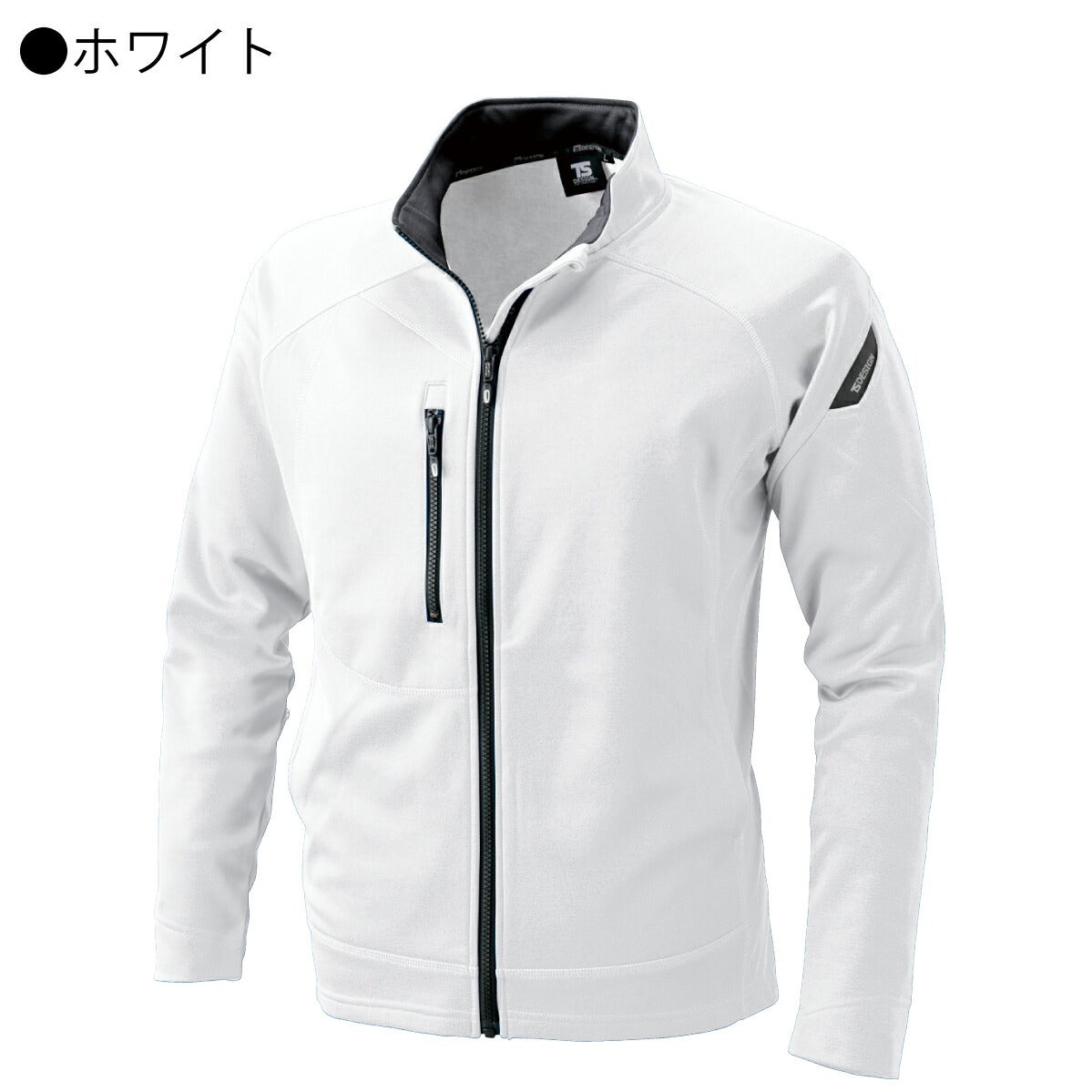 TSDESIGNESロングスリーブジャケット帯電防止ストレッチ保湿反射6226
