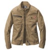 作業服ジャケットストレッチスリム細身ミリタリーバートル661