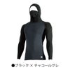 TSDESIGNロングスリーブフーディ吸汗速乾断熱反射UVカット消臭M/L/LL/3L80151