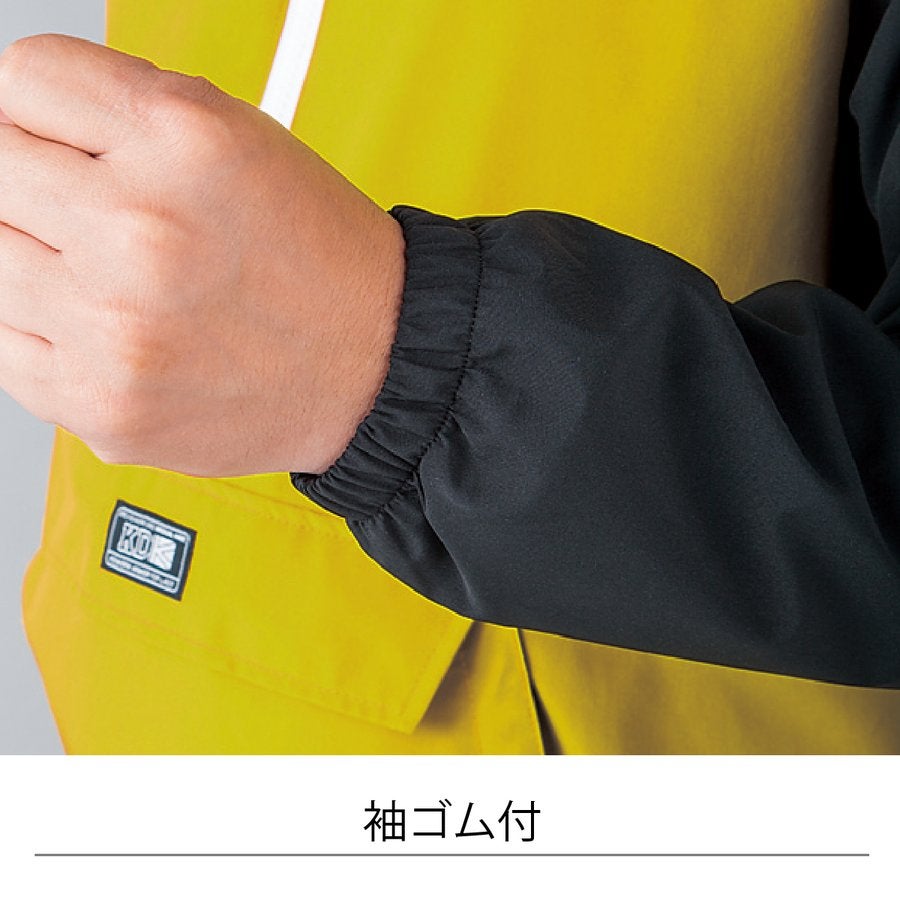 作業服アノラックパーカー超撥水キャンプアウトドア防風クロダルマ47300