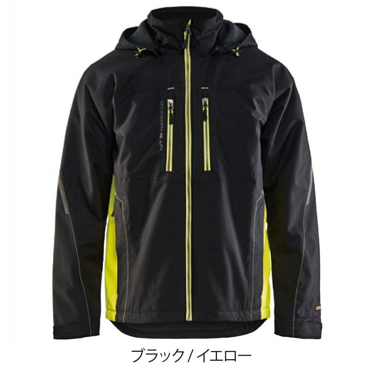 作業服防水防寒ジャケット透湿軽量ブラックラダー4890-1977北欧返品交換不可