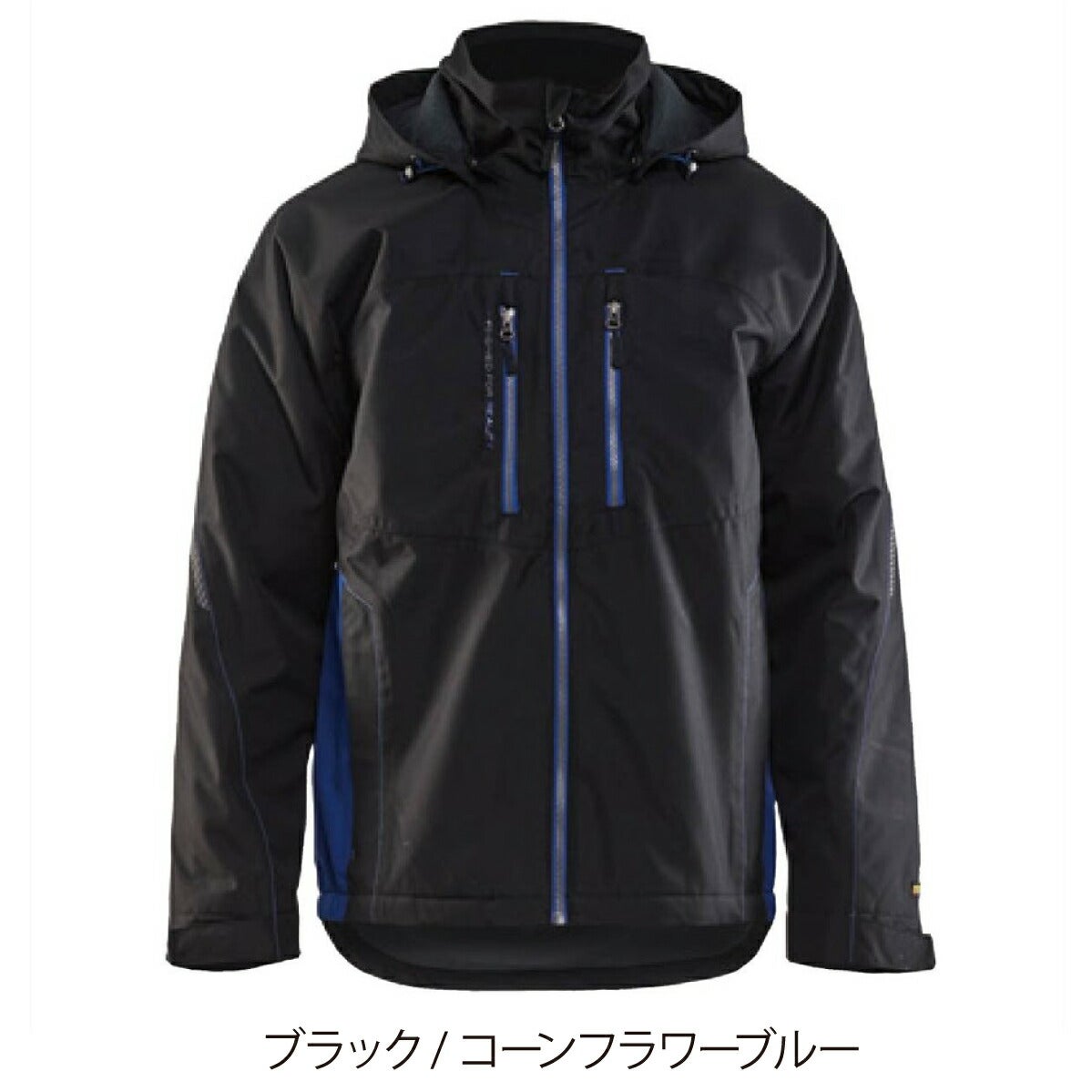作業服防水防寒ジャケット透湿軽量ブラックラダー4890-1977北欧返品交換不可
