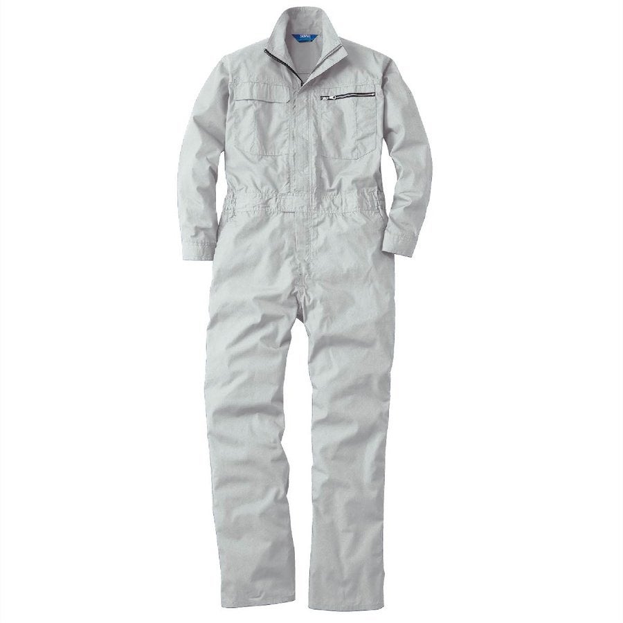 つなぎツナギ作業服ストレッチ長袖脇メッシュS～3LSOWA39010
