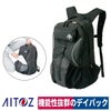 作業用リュックデイパックメットイン30リットル反射ブラックアイトス865921