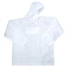 ヤッケ使い捨てウイルス災害不織布塗装粉塵清掃撥水M/L/2L/3Lホワイト#2240