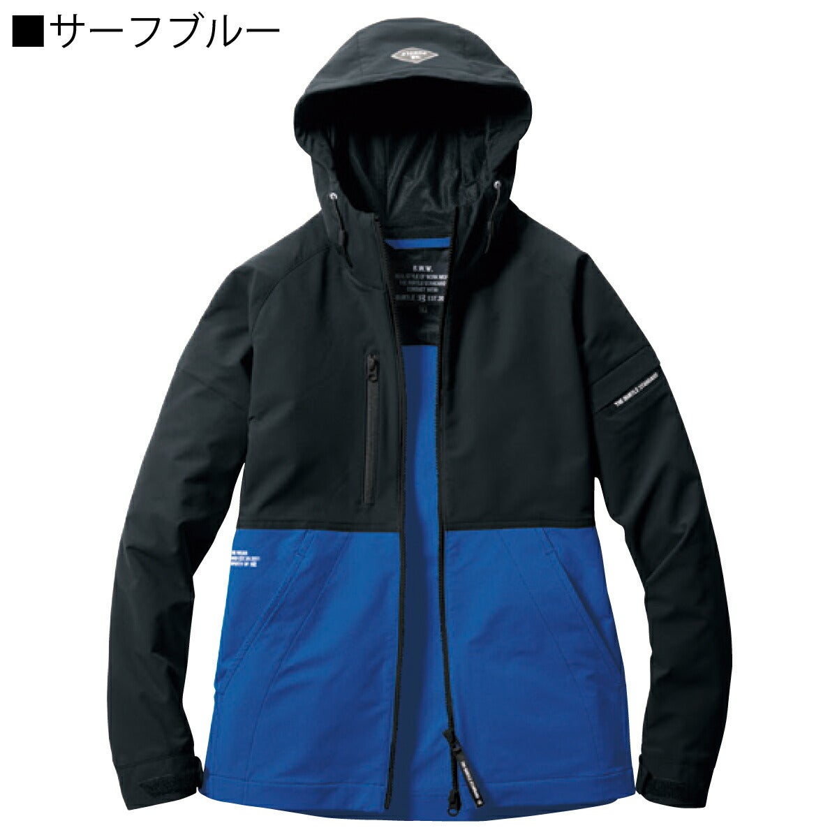 作業着フーディジャケットストレッチ撥水保温制電軽量スリムユニセックスバートル9505