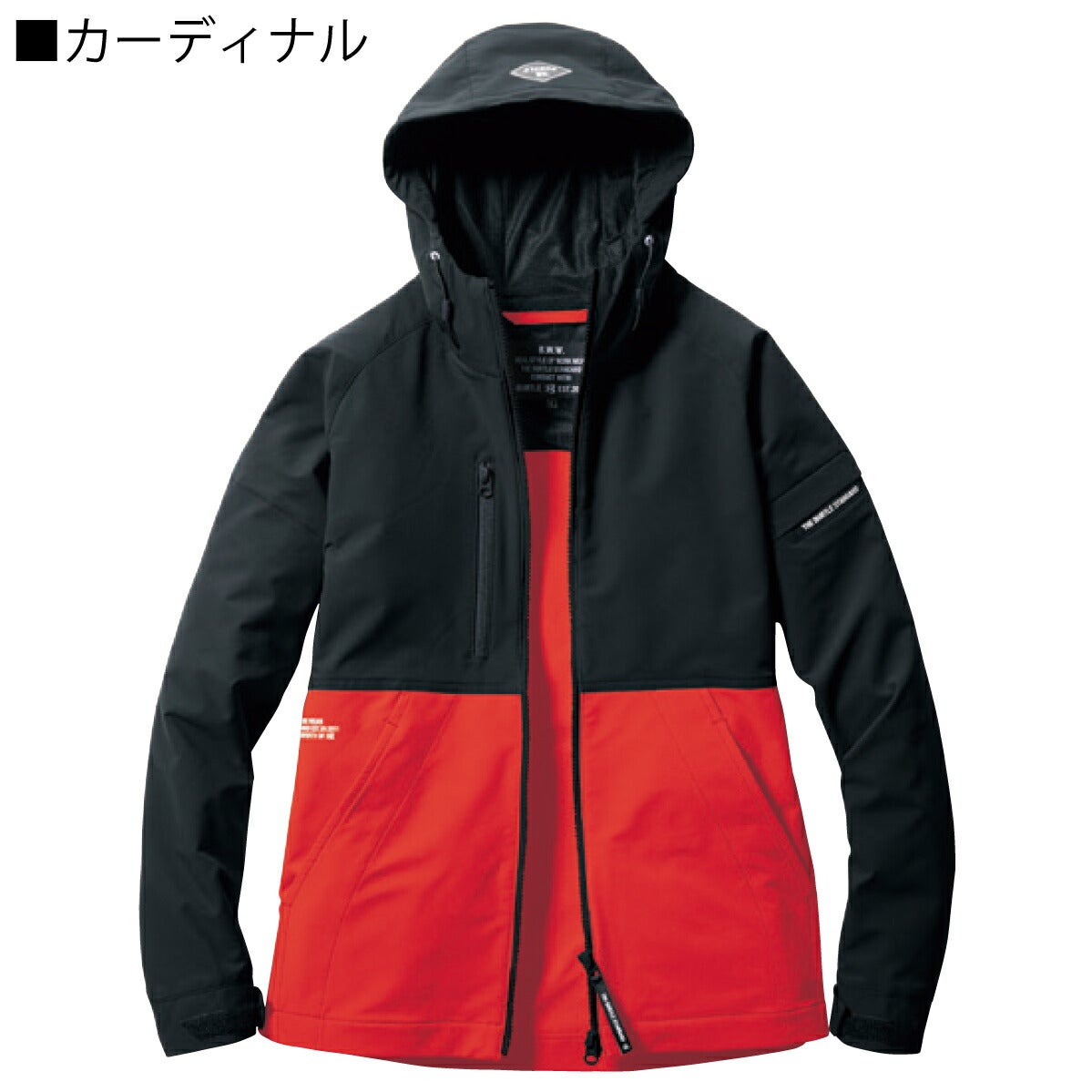 作業着フーディジャケットストレッチ撥水保温制電軽量スリムユニセックスバートル9505