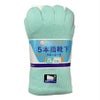 靴下5本指スタ－パイロット印サポーター付き5足組5色ハヤシ#910