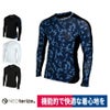 コンプレッションシャツ冷感UV消臭ストレッチM/L/LLネオテライズ114/115