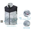 空調風神服電動ファン付ウェア服のみ新作ベスト熱中症ポリ100％サンエスKU92162