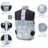 空調風神服電動ファン付ウェア服のみ新作ベスト熱中症ポリ100％サンエスKU92162