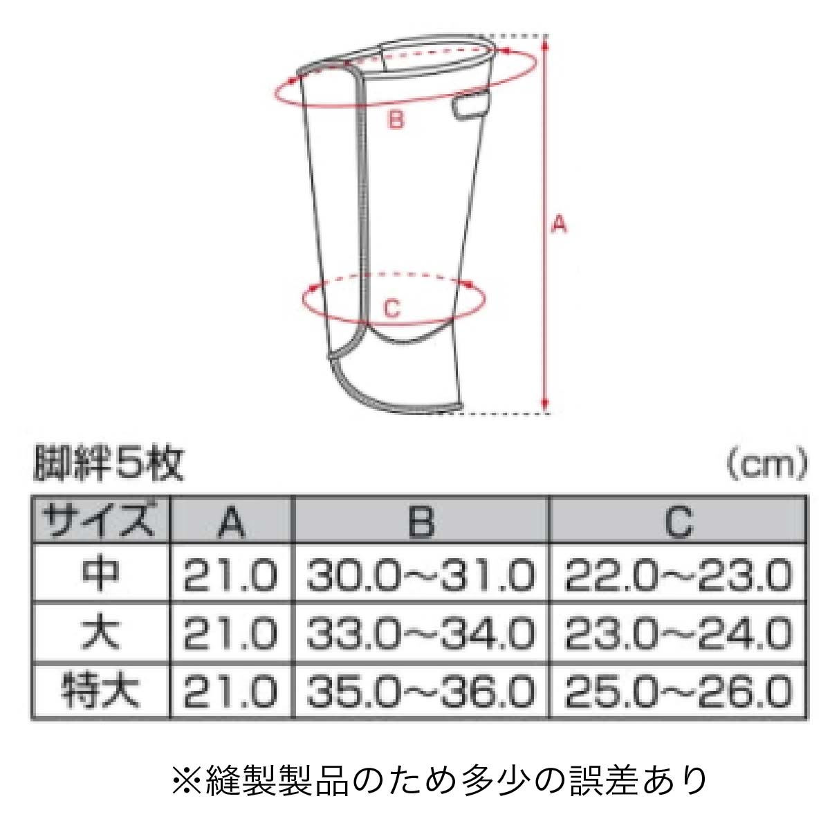 脚絆短脚絆5枚コハゼ足首保護農作業山仕事ブラック黒丸五