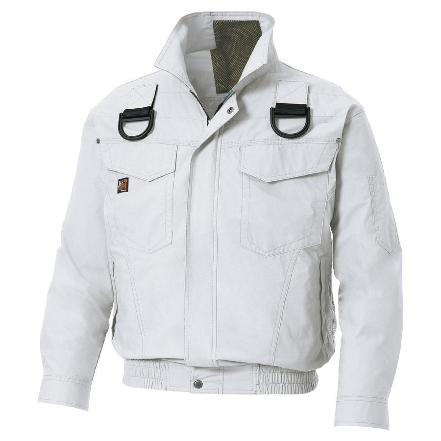 空調服空調風神服服のみ新作長袖ブルゾンフルハーネス熱中症対策サンエスKU91400G
