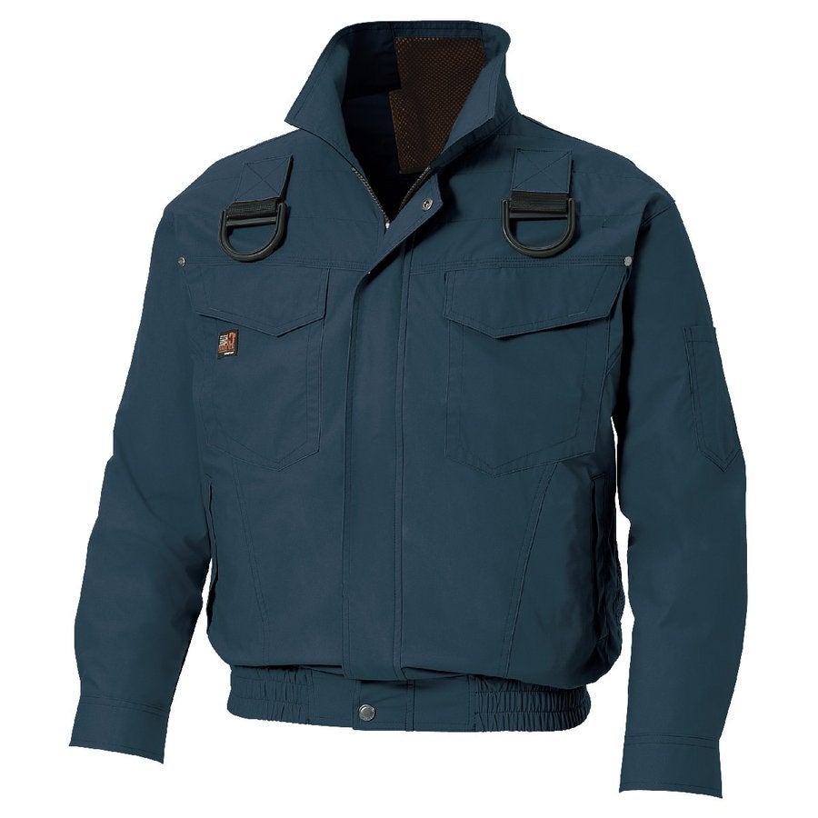 空調服空調風神服服のみ新作長袖ブルゾンフルハーネス熱中症対策サンエスKU91400G