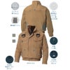 空調服空調風神服服のみ新作長袖ブルゾンフルハーネス熱中症対策サンエスKU91400G