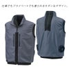 空調風神服電動ファン付ウェア服のみ新作ベスト熱中症ポリ100％サンエスKU92122
