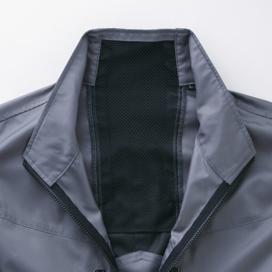 空調風神服電動ファン付ウェア服のみ新作ベスト熱中症ポリ100％サンエスKU92122