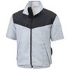 空調風神服電動ファン付ウェア服のみ新作半袖ブルゾン熱中症ポリ100％サンエスKU92160
