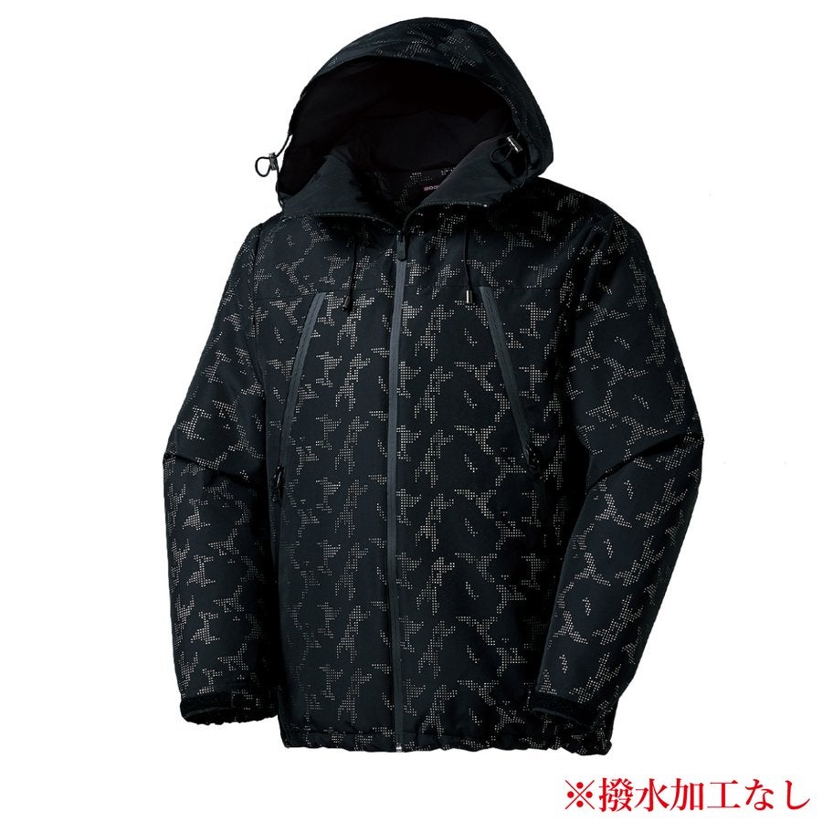 防寒ジャケットフード保温性裏アルミ撥水クロダルマ54367