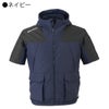 空調風神服電動ファン付ウェア服のみ半袖新作フード熱中症対策コーコスG-1910