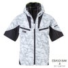 空調風神服半袖服のみフード新作電動ファン付きウェアファン別売熱中症対策ビッグボーンEBA5018A5018AK