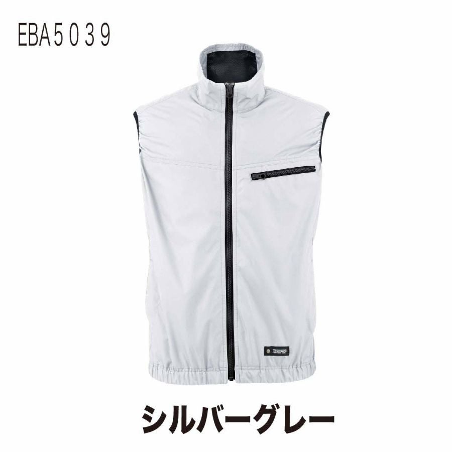空調風神服電動ファン付ウェア服のみベスト新作チタン熱中症対策ビッグボーンEBA5039EBA5039K