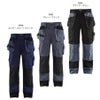 作業服カーゴパンツCORDURAブラックラダー8211-1860北欧返品交換不可