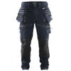 作業服デニムカーゴパンツCORDURANYCOブラックラダー8213-1141返品交換不可