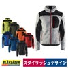作業服防寒ニットジャケットブラックラダー北欧8219-2117返品交換不可
