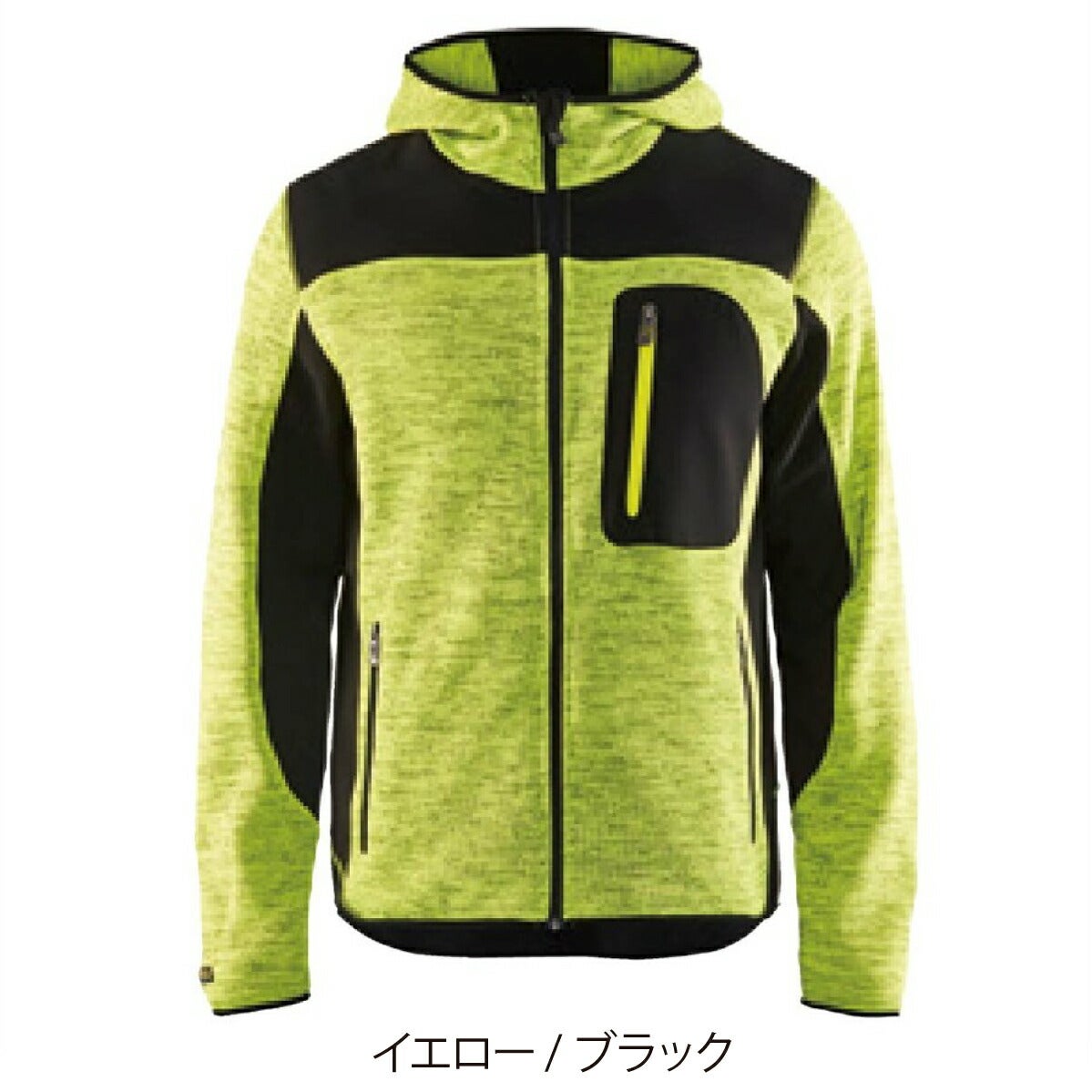 作業服防寒ニットジャケットブラックラダー北欧8219-2117返品交換不可