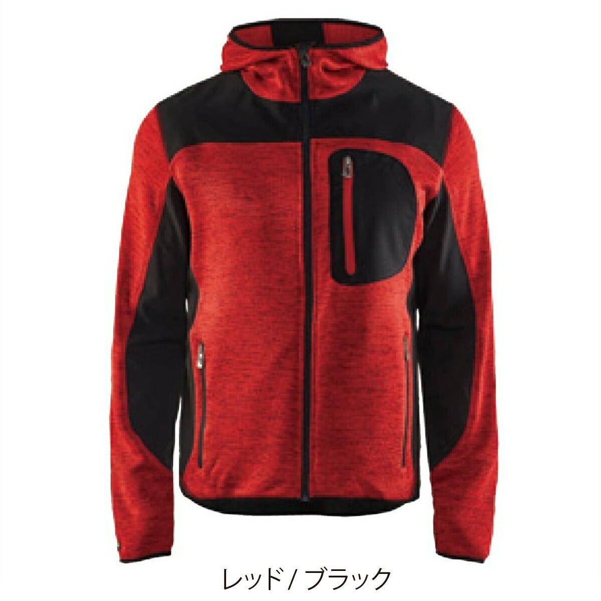 作業服防寒ニットジャケットブラックラダー北欧8219-2117返品交換不可