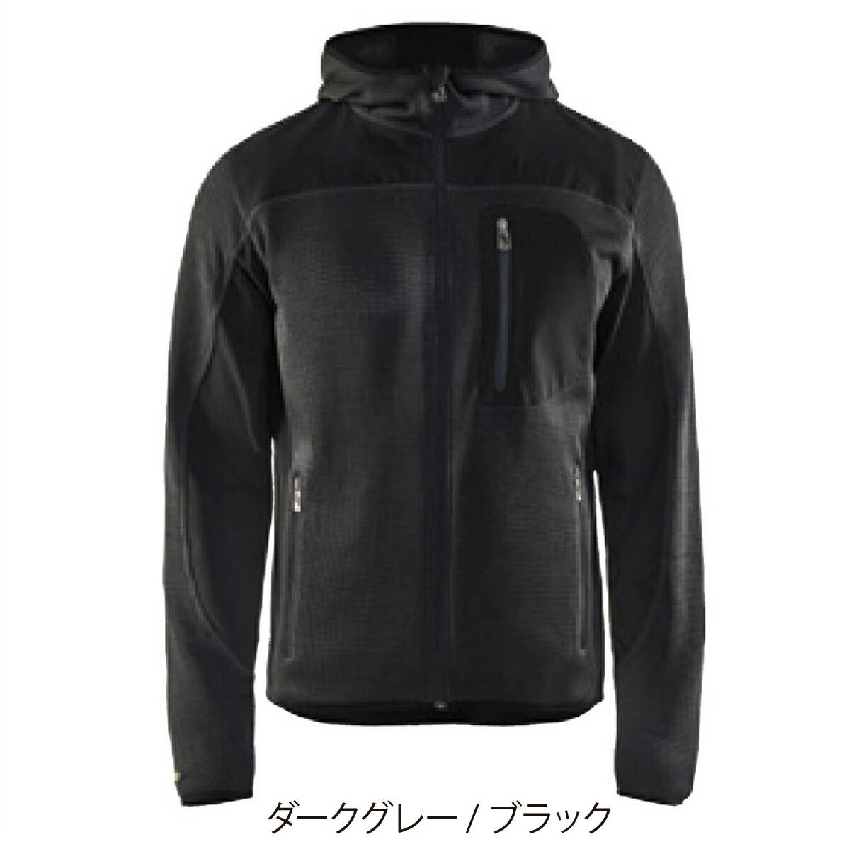 作業服防寒ニットジャケットブラックラダー北欧8219-2117返品交換不可
