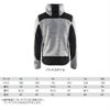 作業服防寒ニットジャケットブラックラダー北欧8219-2117返品交換不可